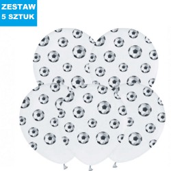 BALONY "PIŁKI NOŻNE - 1" - 5 szt.