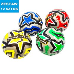 PIŁKI PIANKOWE "GWIAZDA" - 12 szt.