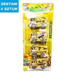 POJAZDY WOJSKOWE "MILITARY" - 4 szt.