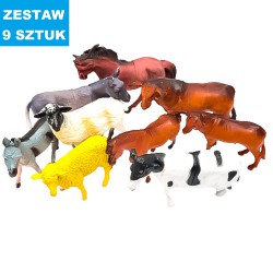 ZWIERZĄTKA  DOMOWE "SERIA - 3" - 9 szt.