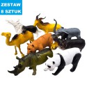 ZWIERZĄTKA  DZIKIE "SERIA - 4" - 8 szt.