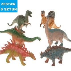 DUŻE DINOZAURY "Seria -23" - 6 szt.