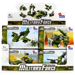 KLOCKI "WOJSKO - 2"- 4 szt.
