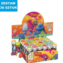 BAŃKI MYDLANE "TROLLS" - 36 szt.