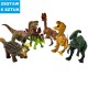 DINOZAURY "Seria - 25" - 6 szt.