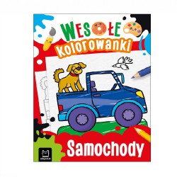 WESOŁE KOLOROWANKI "SAMOCHODY"