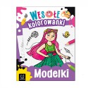 WESOŁE KOLOROWANKI "MODELKI"