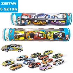 AUTKO METALOWE W TUBIE "SERIA - 1"- 6 szt.