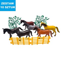*DUŻE "KONIKI" - 10 szt. (L)