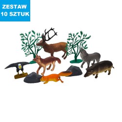 DUŻE "ZWIERZĄTKA-2" -10 szt.