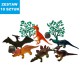 DUŻE "DINOZAURY" - 10 szt.