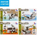 KLOCKI MILITARY "SERIA 2"- 4 szt.