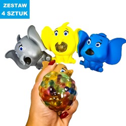 DUŻY GNIOTEK  "SŁOŃ"- 4 szt.