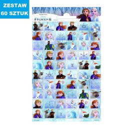 NAKLEJKI "FROZEN" - 60 szt.