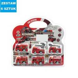 AUTKA  "STRAŻ POŻARNA" - 6 szt.