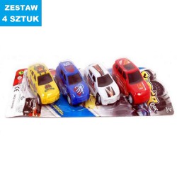AUTKA "SUPERCARS" - 4 szt.