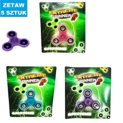 SPINNERY FLUORESCENCYJNE "EXTREME"- 5 szt.