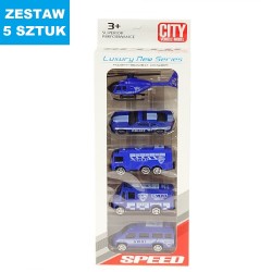 POJAZDY "POLICJA -2" - 5 szt.