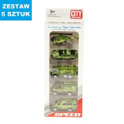 POJAZDY "WOJSKO - 2" - 5 szt.