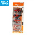 AUTA METALOWE "STRAŻ POŻARNA -POWER" - 5 szt.