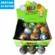 PIŁKI PIANKOWE "DINOZAUR - BOX" - 24 szt.