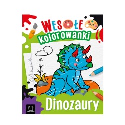 WESOŁE KOLOROWANKI "DINOZAURY"