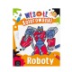WESOŁE KOLOROWANKI "ROBOTY"