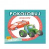 KOLOROWANKA  "POKOLORUJ POJAZDY + NAKLEJKI"