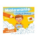 MALOWANIE - DOKLEJANIE "DOMKI" Kolorowanka + Naklejki