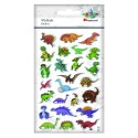 NAKLEJKI WYPUKŁE "DINOZAURY - 2"