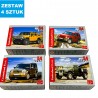MINI PUZZLE  "SAMOCHODY"  - 4 szt.