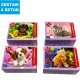 MINI PUZZLE  "ZWIERZĄTKA" - 4 szt.