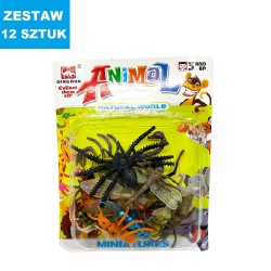 MINI ZWIERZĄTKA "INSEKTY-BOX" - 12 szt.