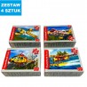 MINI PUZZLE  "SAMOLOTY"  - 4 szt.