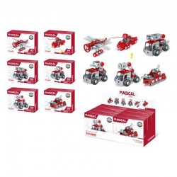 KLOCKI "DIY-METALOWE - STRAŻ POŻARNA"-1 szt.