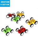 SAMOCHODY DWUSTRONNE "DINO" - 4 szt.