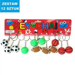 BRELOKI "SPORT - 1" - 12 szt.