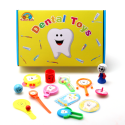 "DENTAL TOYS" ZESTAW ZABAWEK I NAGRÓD  DLA DZIELNEGO PACJENTA - 52 szt