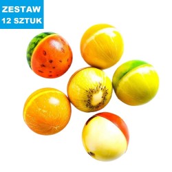 PIŁKI PIANKOWE "ŚWIEŻAKI - 3" - 12 szt.