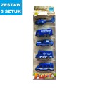 POJAZDY "POLICJA 1" - 5 szt.