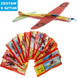LATAJĄCE SAMOLOTY "MYŚLIWCE - 3" - 6 szt.
