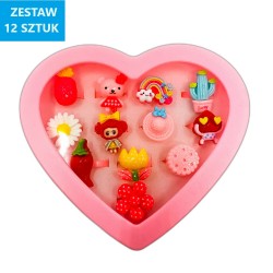 PIERŚCIONKI "SERIA - 6" - 12 szt.