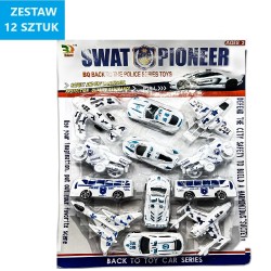 POJAZDY "POLICJA" -12 szt.