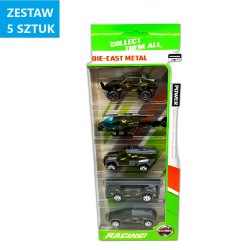 POJAZDY " PREMIUM-WOJSKO -1" - 5 szt.