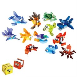 KLOCKI "ZWIERZĘTA MORSKIE" (SERIA -1) - 1 szt.