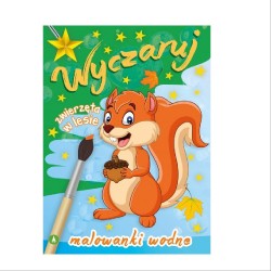MALOWANKI WODNE "WYCZARUJ ZWIERZĄTA W LESIE"