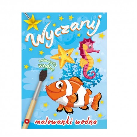 MALOWANKI WODNE "WYCZARUJ ZWIERZĄTA WODNE"