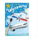 MALOWANKI WODNE "WYCZARUJ SAMOLOTY"