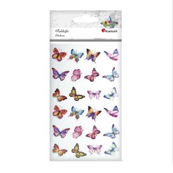 NAKLEJKI "MOTYLE - 1"