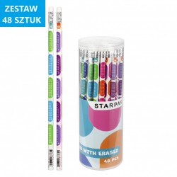 OŁÓWKI "TABLICZKA MNOŻENIA" - 48 szt.